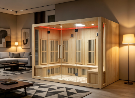 Low EMF Infrared Sauna HS9406