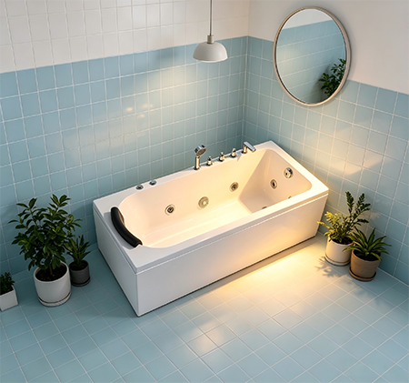 Luxury spa tub HS6085