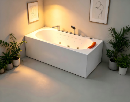 Modern massage bathtub HS6063