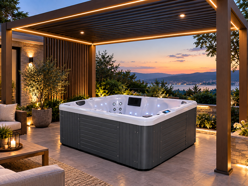 Outdoor Jacuzzi Supplier H-G7103