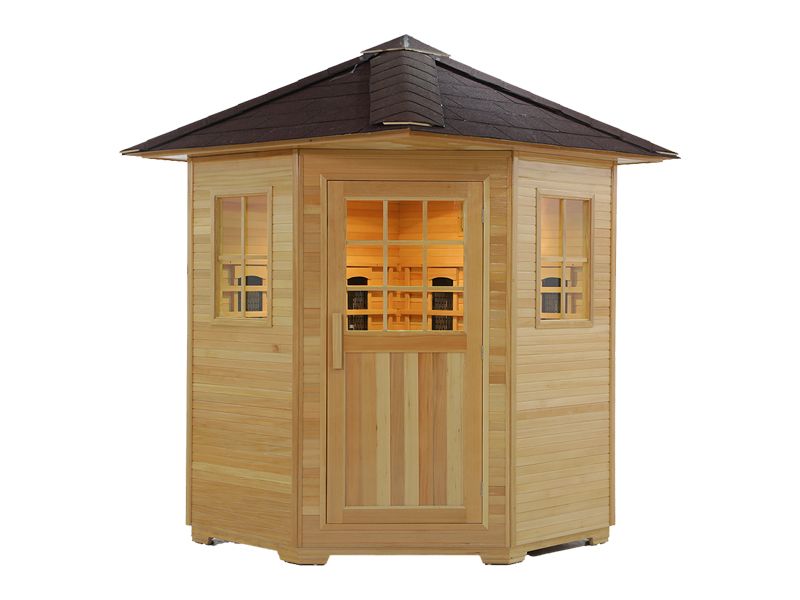 High-Altitude Insulated Sauna